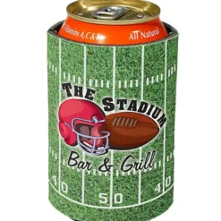 Sports Action Pocket Can Holder - Gridiron