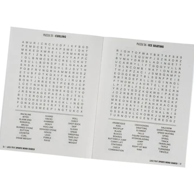 Sports Puzzle Book