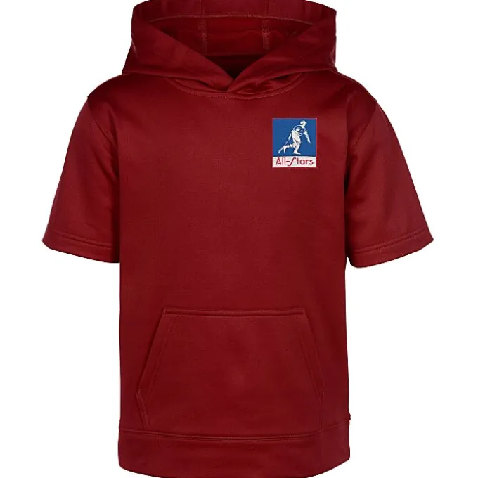 Sport-Wick Short Sleeve Hoodie - Youth