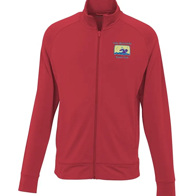 Sport-Wick Stretch Fleece Warm-Up Jacket - Men's