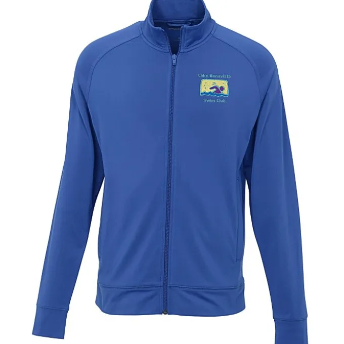 Sport-Wick Stretch Fleece Warm-Up Jacket - Men's