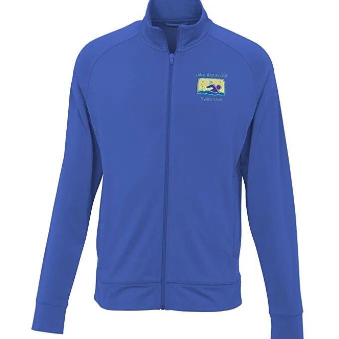 Sport-Wick Stretch Fleece Warm-Up Jacket - Men's
