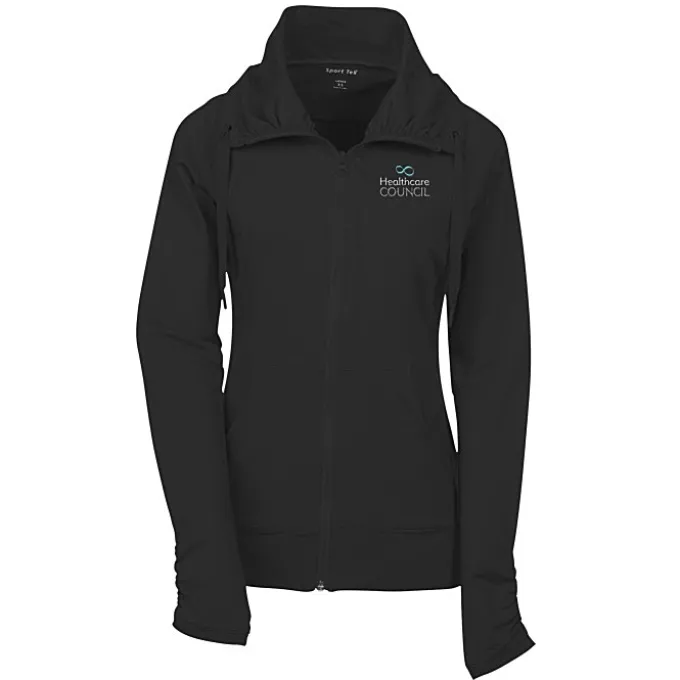 Sport-Wick Stretch Full-Zip Jacket - Ladies' - Embroidered - 24 hr