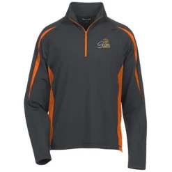 Sport-Wick Stretch 1/2-Zip Colorblock Pullover - Men's - Embroidered - 24 hr