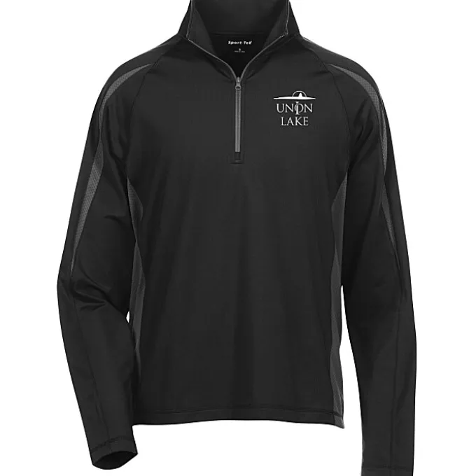Sport-Wick Stretch 1/2-Zip Colorblock Pullover - Men's - Screen