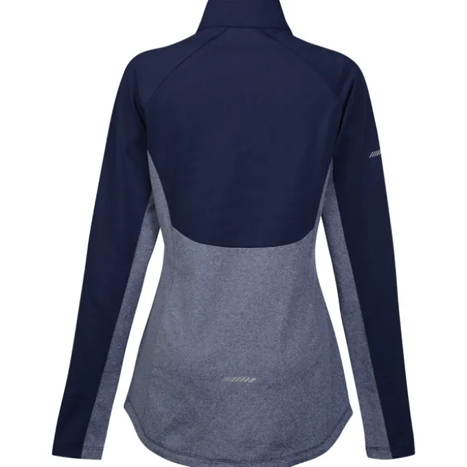 Sport-Wick Stretch 1/2-Zip Heather Colorblock Pullover - Ladies'