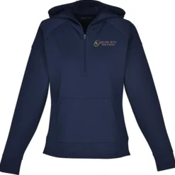 Sport-Wick Stretch 1/2-Zip Hooded Pullover - Ladies'