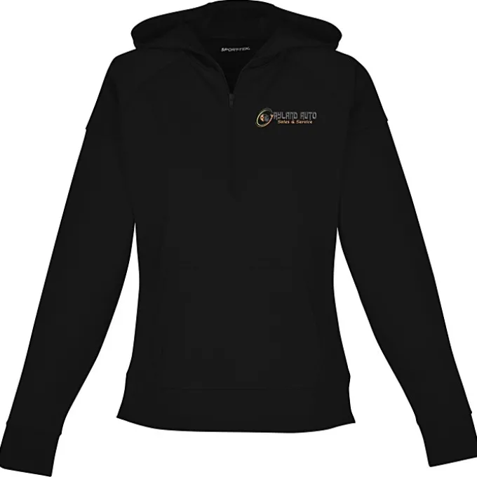 Sport-Wick Stretch 1/2-Zip Hooded Pullover - Ladies'