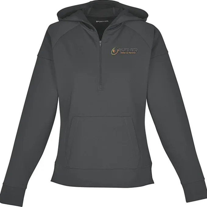 Sport-Wick Stretch 1/2-Zip Hooded Pullover - Ladies'