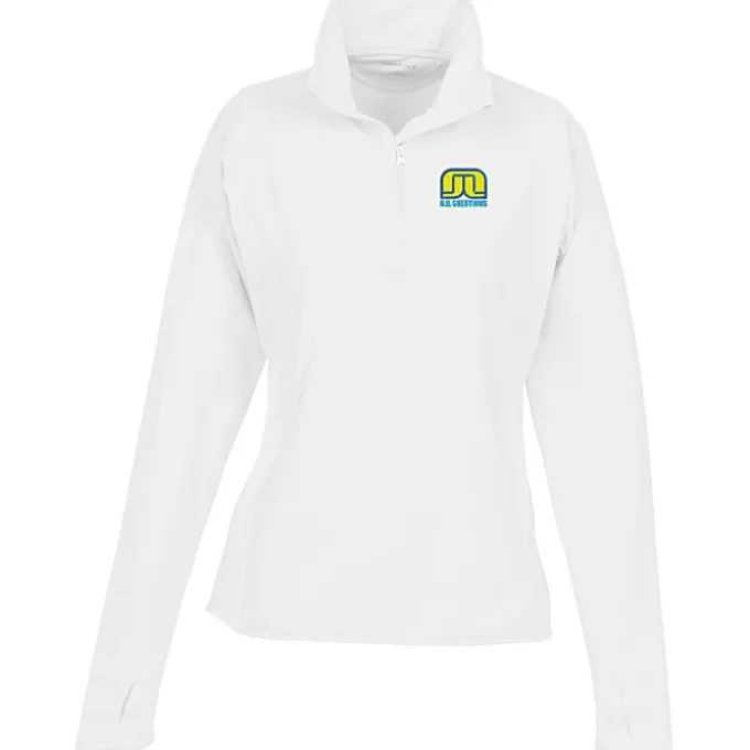Sport-Wick Stretch 1/2-Zip Pullover - Ladies' - Embroidered - 24 hr