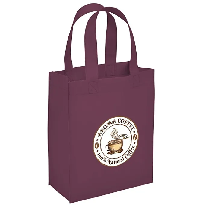 Spree Shopping Tote - 10 inches x 8 inches - Full Color