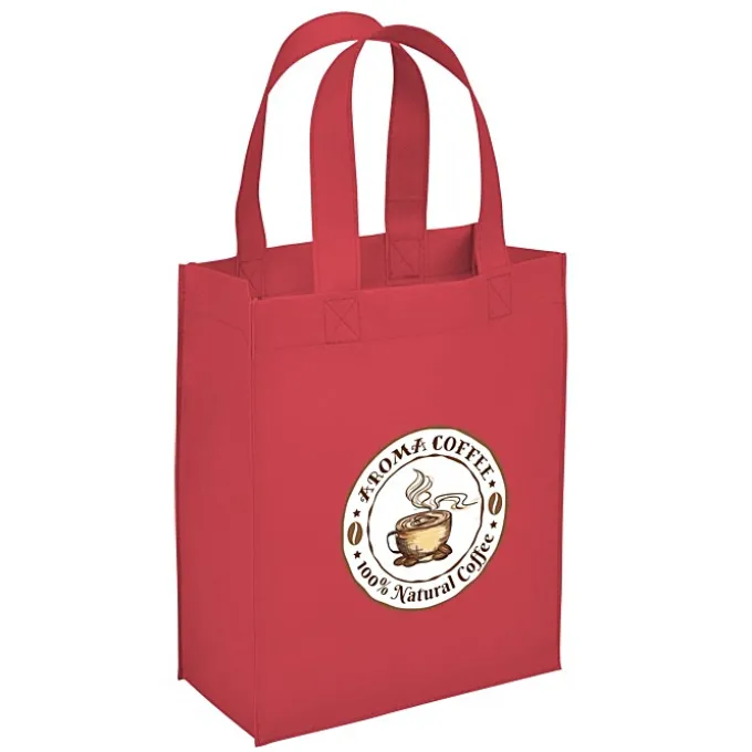 Spree Shopping Tote - 10 inches x 8 inches - Full Color