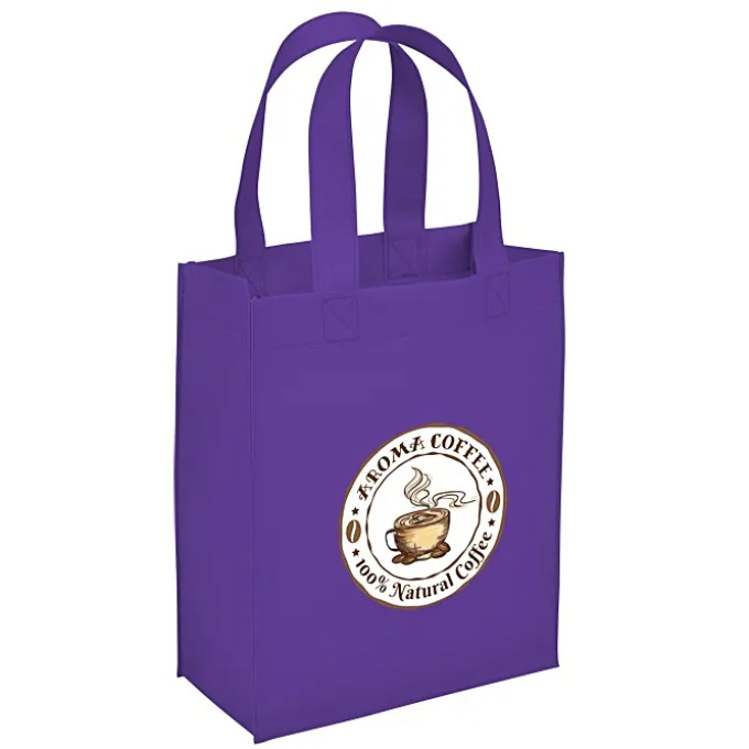 Spree Shopping Tote - 10 inches x 8 inches - Full Color