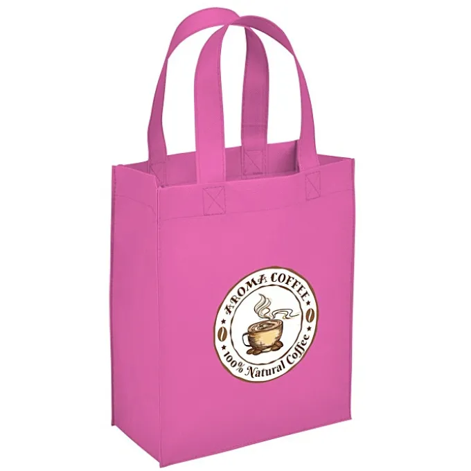 Spree Shopping Tote - 10 inches x 8 inches - Full Color