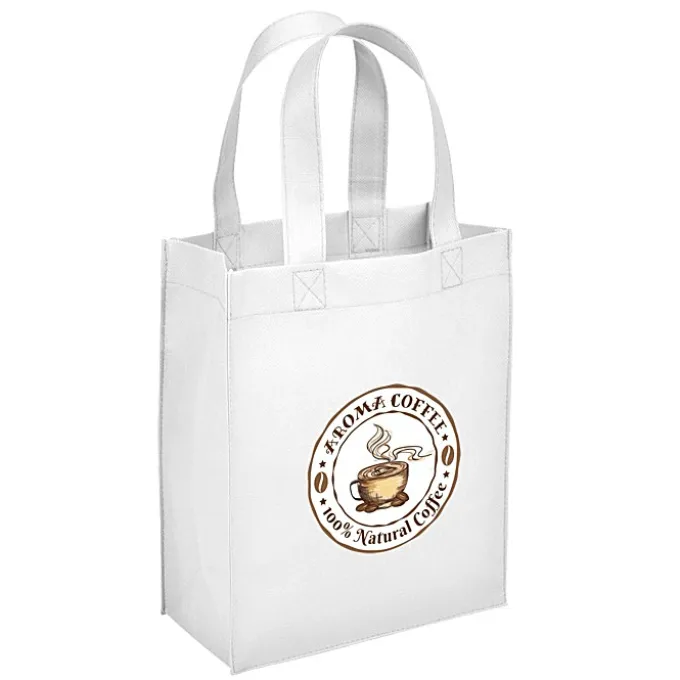 Spree Shopping Tote - 10 inches x 8 inches - Full Color