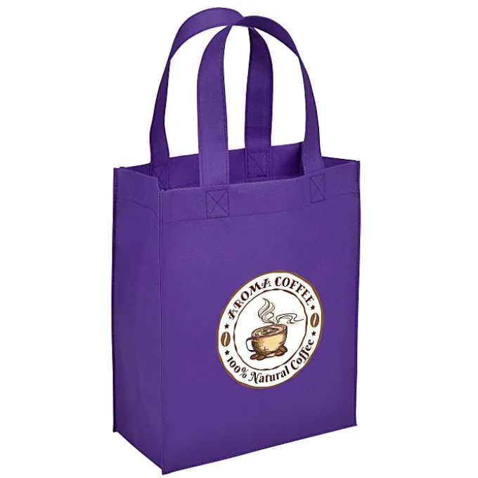 Spree Shopping Tote - 10 inches x 8 inches - Full Color