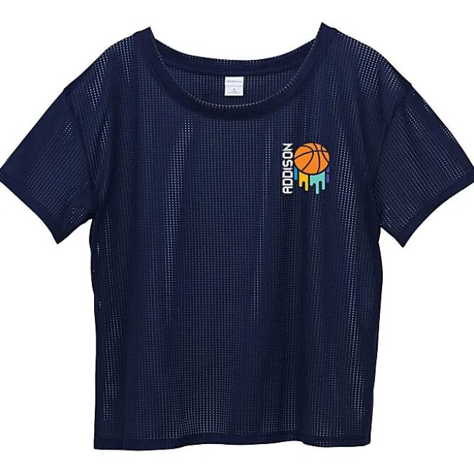Squad Wicking Crop T-Shirt - Ladies'