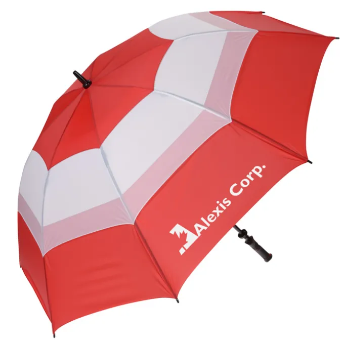 Squall Triple Canopy Golf Umbrella - 62-inch Arc