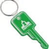 Square Head Key Soft Keychain - Translucent
