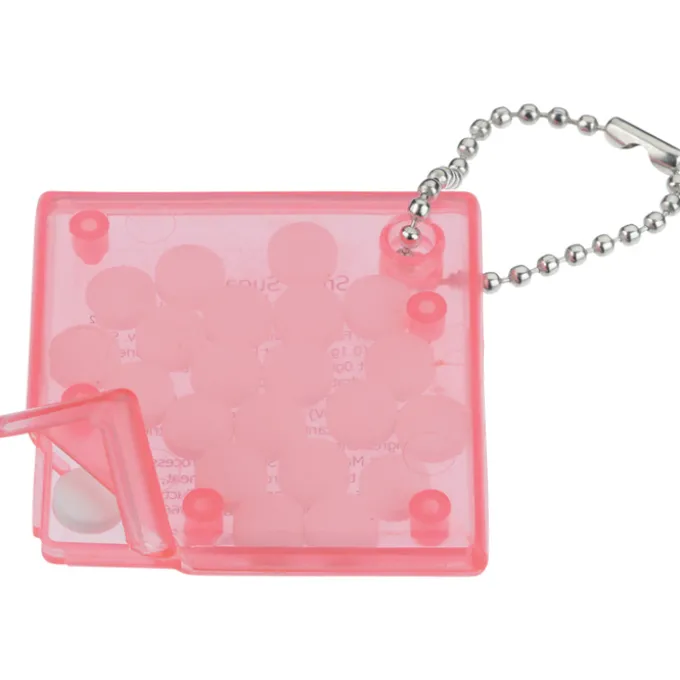 Square Mint Keychain