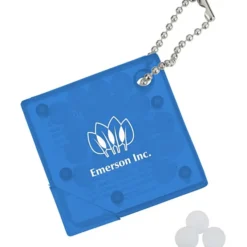 Square Mint Keychain