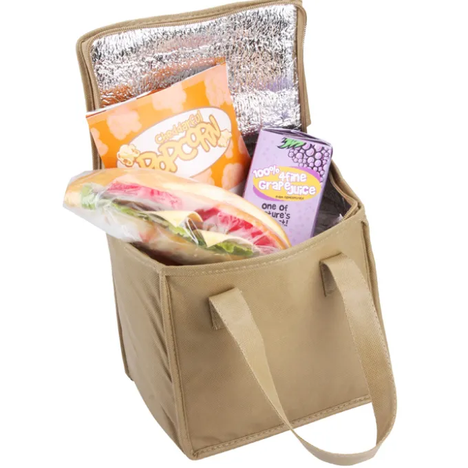 Square Non-Woven Lunch Bag - 24 hr