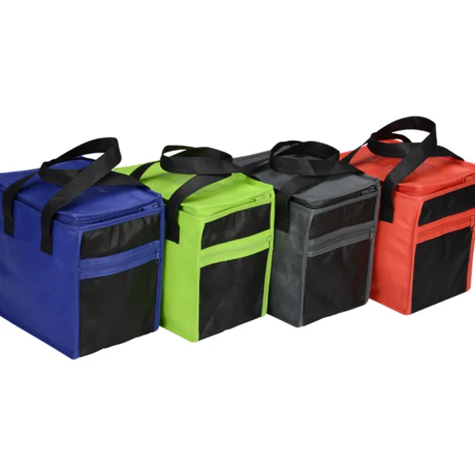 Square Non-Woven Lunch Bag - Two-Tone