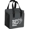 Square Non-Woven Lunch Bag - Two-Tone - 24 hr