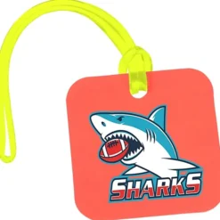 Square POLYspectrum Bag Tag - Translucent