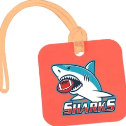 Square POLYspectrum Bag Tag - Translucent