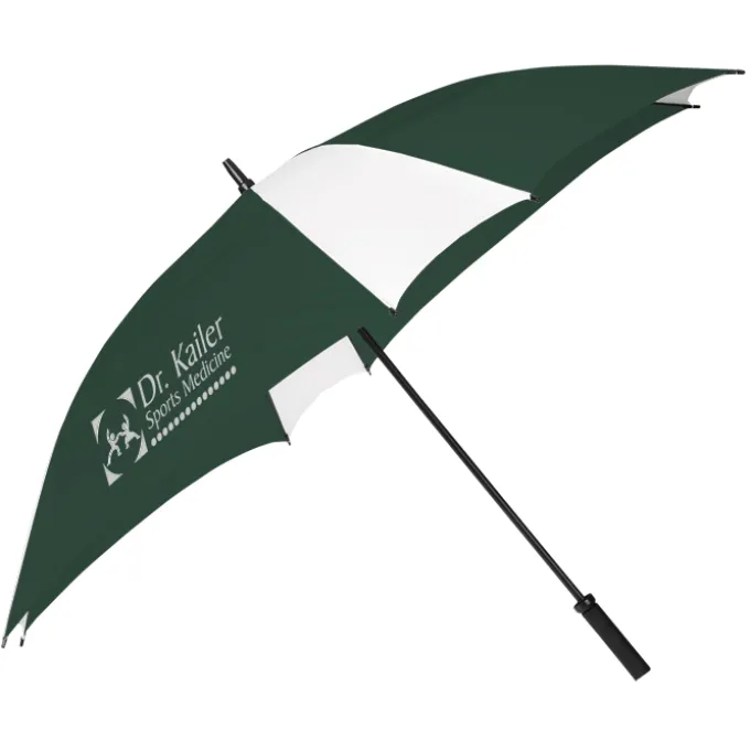 Square Vented Umbrella - 62-inch Arc