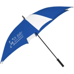Square Vented Umbrella - 62-inch Arc
