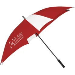 Square Vented Umbrella - 62-inch Arc