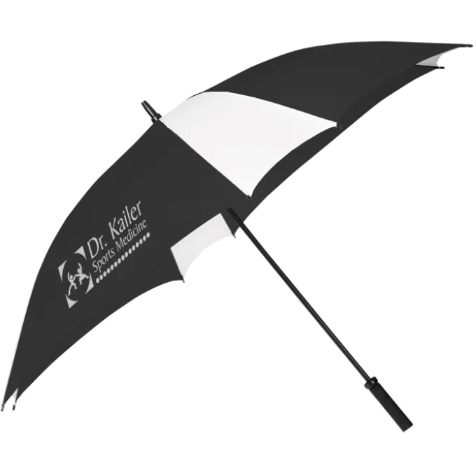 Square Vented Umbrella - 62-inch Arc
