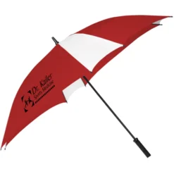Square Vented Umbrella - 62-inch Arc - 24 hr