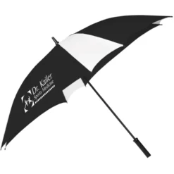 Square Vented Umbrella - 62-inch Arc - 24 hr