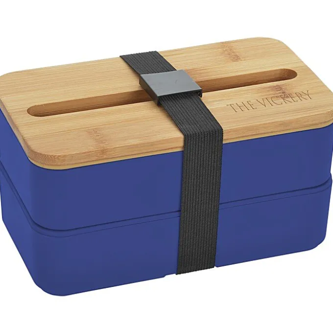 Stackable Bento Lunch Set with Phone Stand Lid