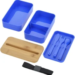 Stackable Bento Lunch Set with Phone Stand Lid