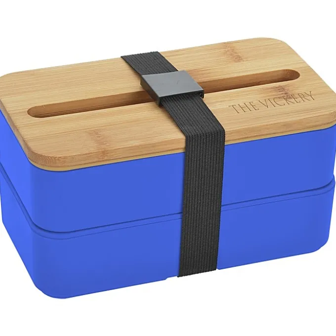 Stackable Bento Lunch Set with Phone Stand Lid