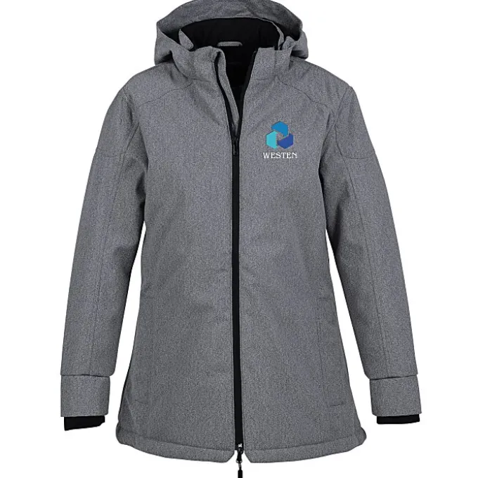 Stadium Heavyweight Flannel Heat Tech Jacket - Ladies'