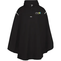 Stadium Packable Poncho - Embroidered