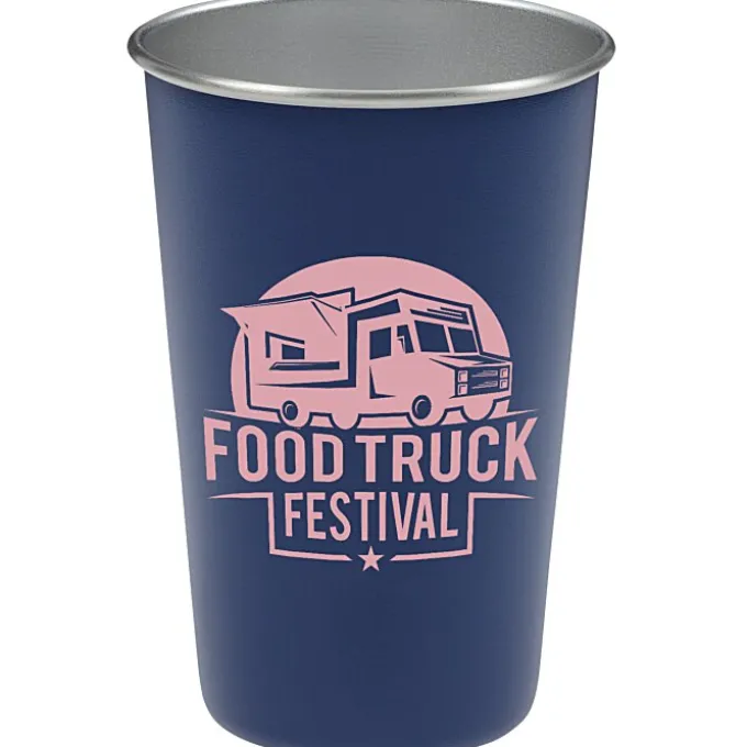 Stainless Steel Pint Glass - 16 oz