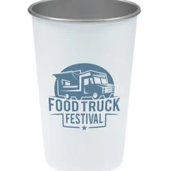 Stainless Steel Pint Glass - 16 oz