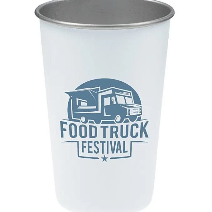 Stainless Steel Pint Glass - 16 oz
