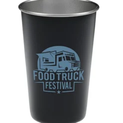 Stainless Steel Pint Glass - 16 oz