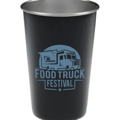 Stainless Steel Pint Glass - 16 oz. - 24 hr