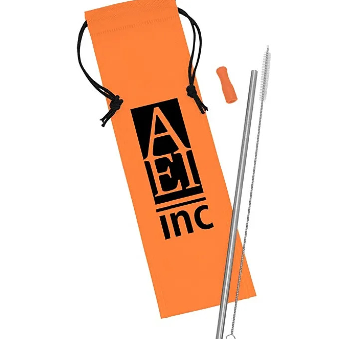Stainless Steel Straw Set - 24 hr