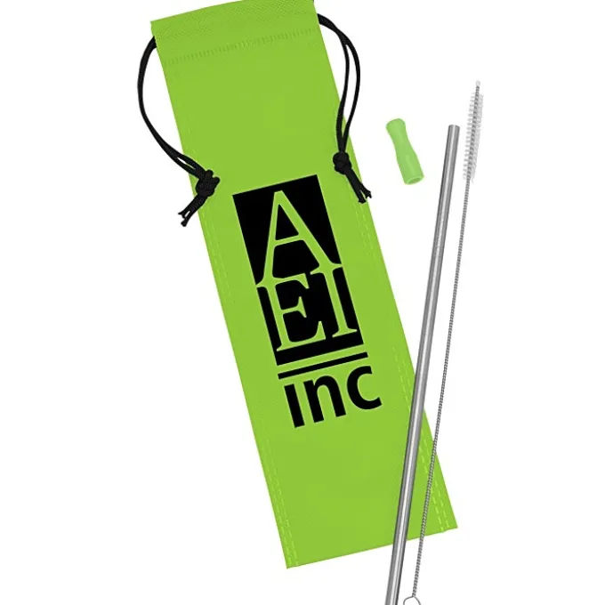 Stainless Steel Straw Set - 24 hr