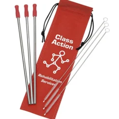 Stainless Steel Straw Set - 3-pack