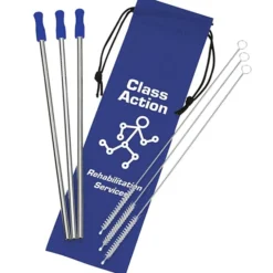 Stainless Steel Straw Set - 3-pack